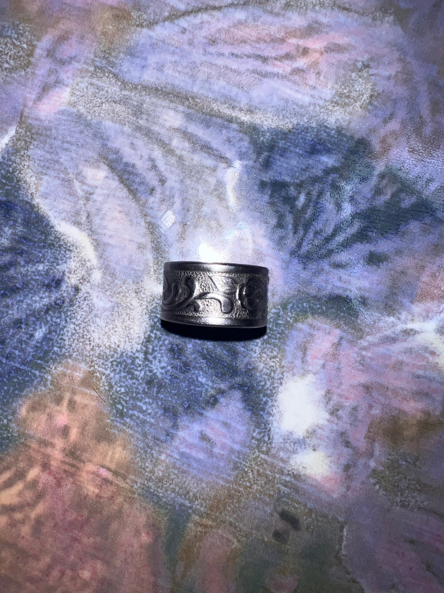 Rose Silverware Ring